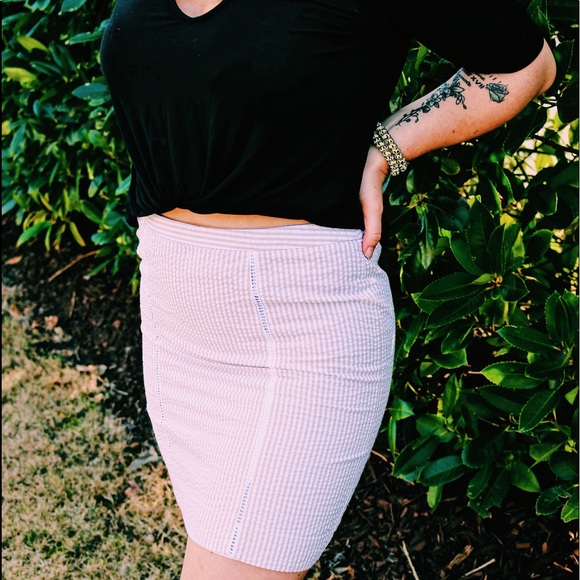 Cream Willi Smith Skirt - Picture 2 of 2